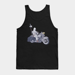 Biker Gang - Motorbike Knight - Chivalry Chopper Tank Top